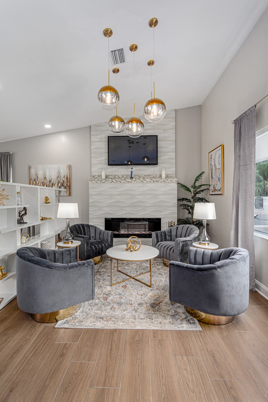 Clubhouse with Lounge Area at Palms of Boca Del Mar, Boca Raton, FL